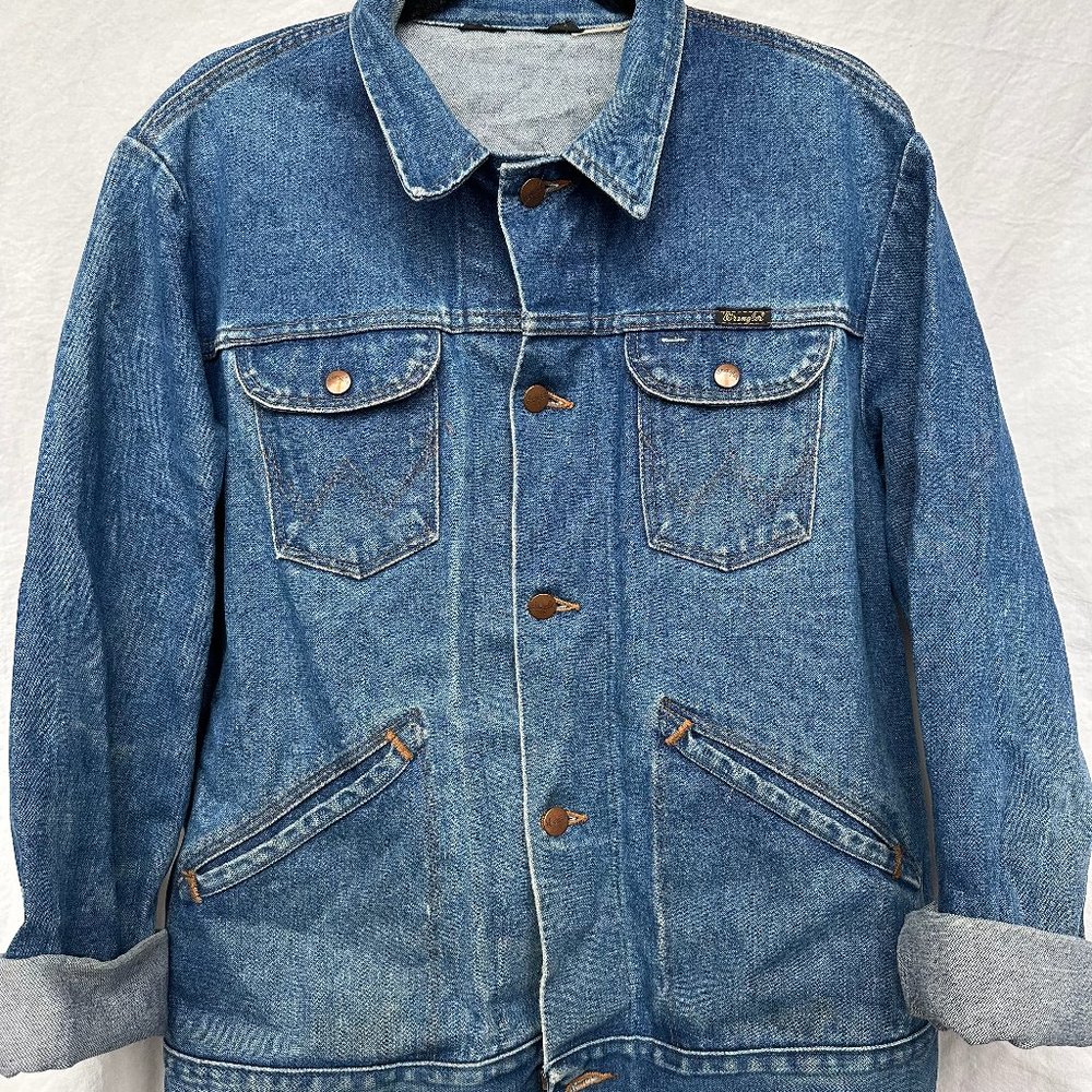 Vintage Wrangler Denim Trucker Jacket